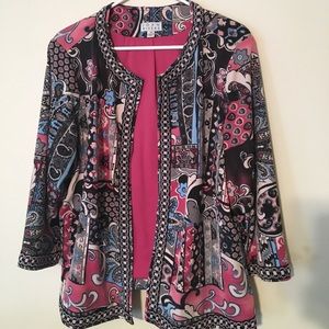 Joan Rivers Jacket Sz 1X